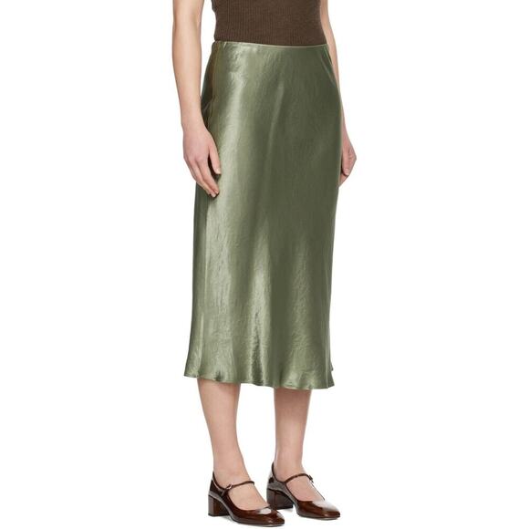 Vince Dresses & Skirts - NWOT Vince Satin Midi Skirt Sz Medium $435 MSRP